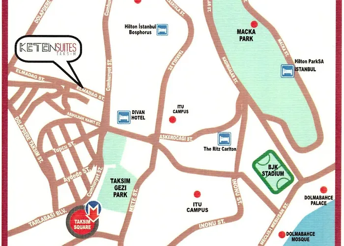 케텐 스위트 탁심 *